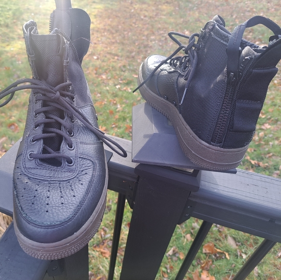Nike SF Air Force 1 Mid Black Dark Hazel - Women | Color: Black | Size: 8